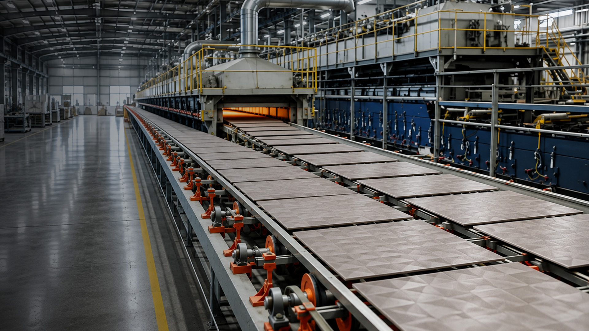 خط إنتاج السيراميك — Ceramics production line